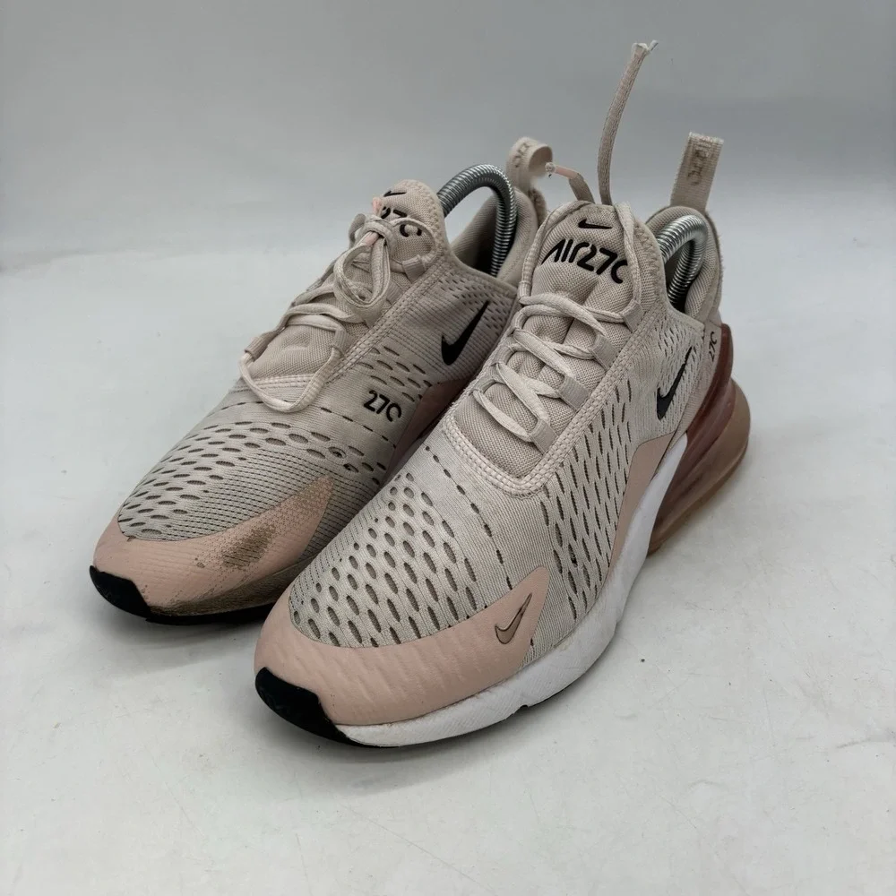 Nike Air Max 270 Pink Blush Shoes Womens 8.5 Running Sneakers AH6789-604